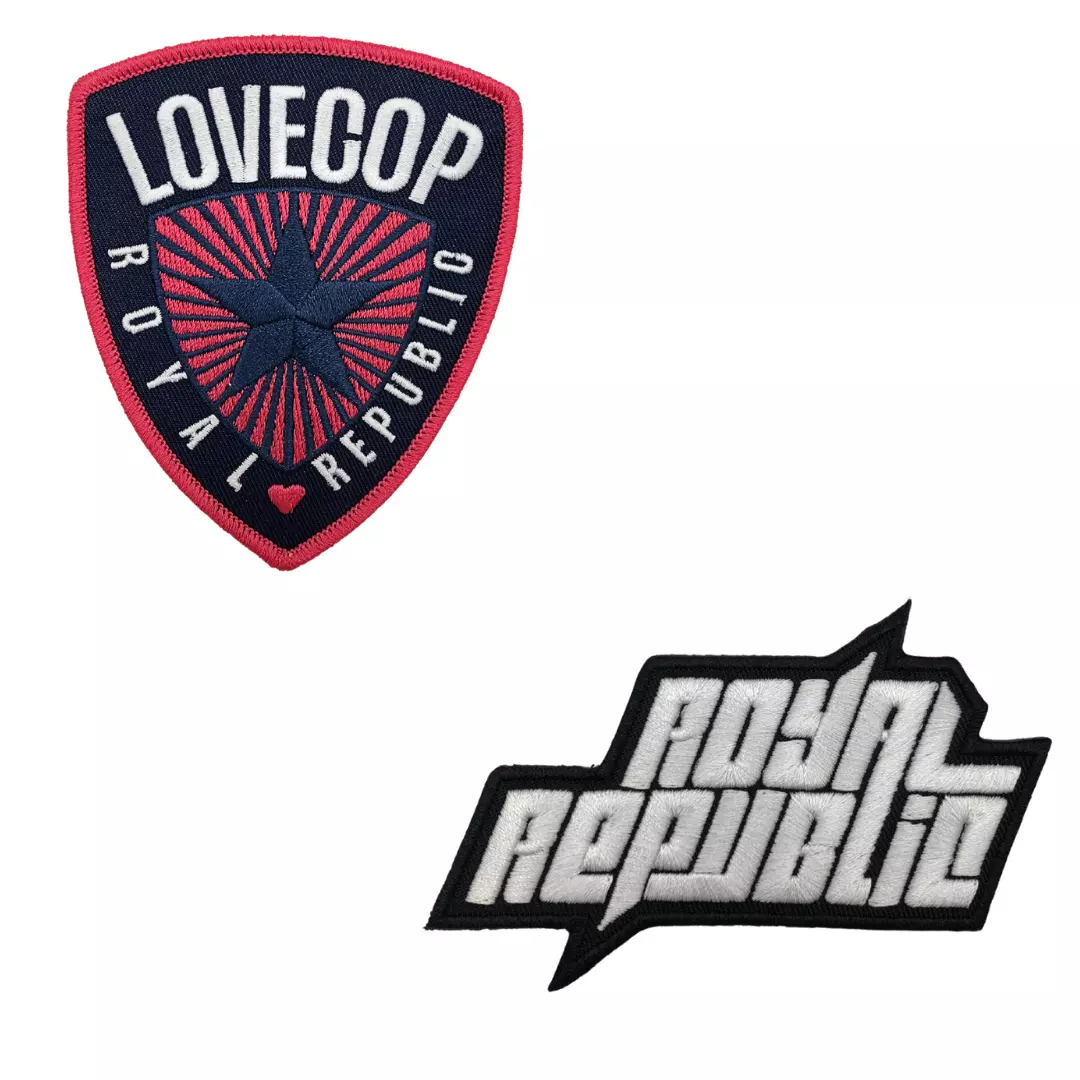 ROYAL REPUBLIC - Lovecop & Logo [PATCH-SET]