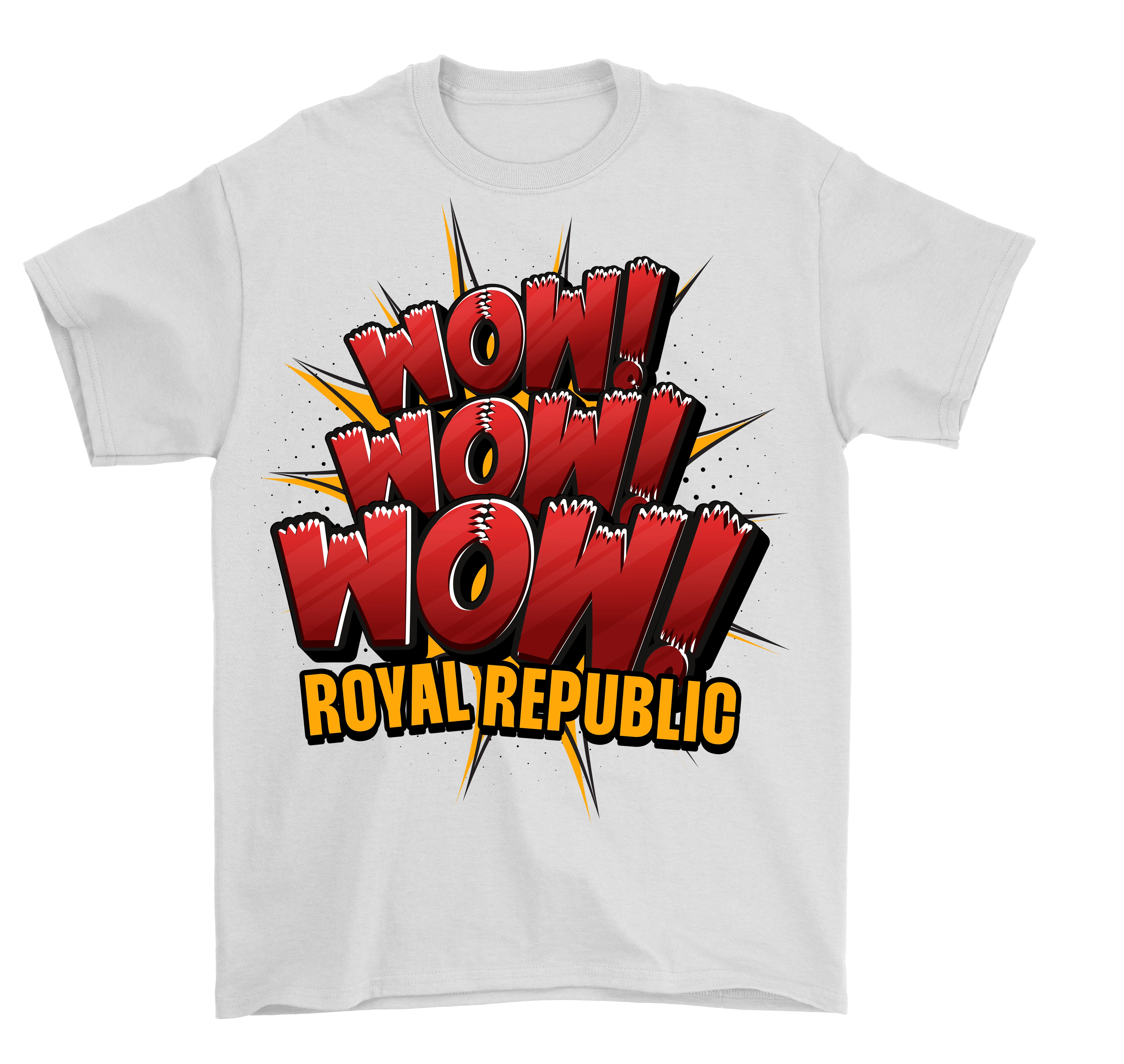 ROYAL REPUBLIC - Wow! Wow! Wow! [T-SHIRT]