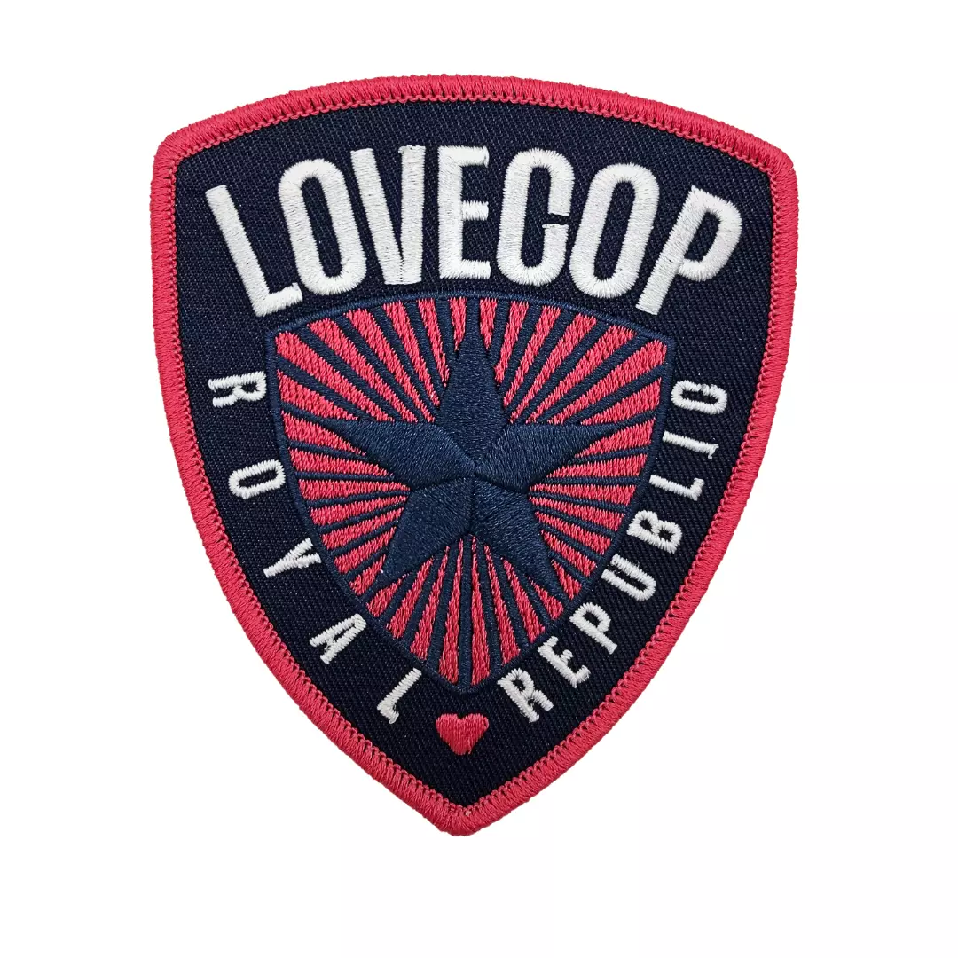 ROYAL REPUBLIC - Lovecop & Logo [PATCH-SET]